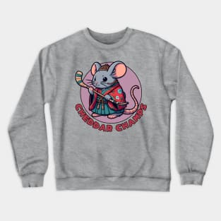 Ice hockey mouse Crewneck Sweatshirt